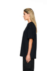 6PM Love Hurts Bling T Shirt Black