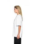 6PM Love Hurts Bling T Shirt White