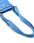 PRADA Tesuto Shoulder Bag Blue