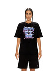 6PM Airbrush T Shirt Black - Deadstock Switzerland