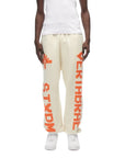 6PM Logo Jogger Cream