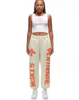 6PM Logo Jogger Cream