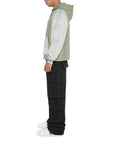 LOWLIGHTS STUDIOS Two Tone Zip Hoodie