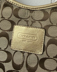 COACH Signature Pleated Gallery Tote