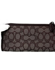 COACH Signature Accordion Zip Wallet