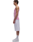 6PM Waffle Knit Tank Top Baby Pink