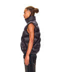 6PM Records Label Vest Black