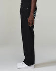 LOVE SCARS Backprint Jeans Black