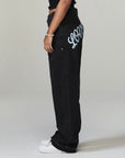 LOVE SCARS Backprint Jeans Black