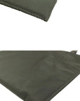 PRADA Triangle Logo Handbag Khaki