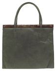 PRADA Triangle Logo Handbag Khaki