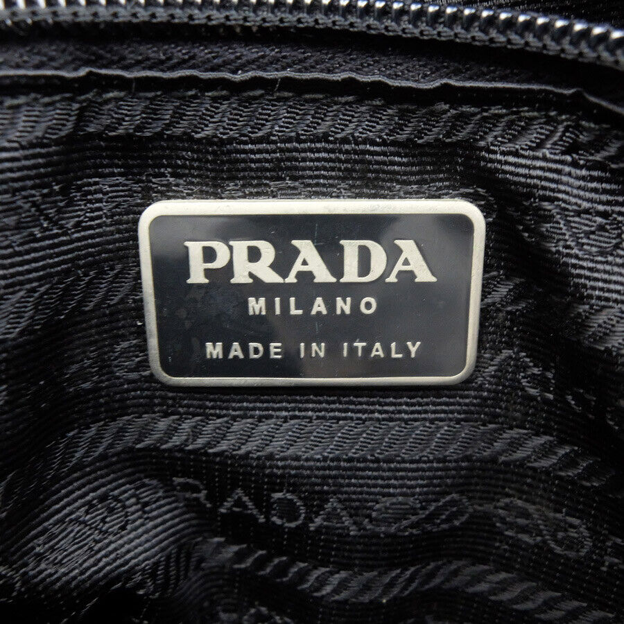 PRADA Triangle Logo Backpack