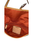 COACH Signature Canvas Clip Shoulder Bag