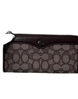 COACH Signature Accordion Zip Wallet
