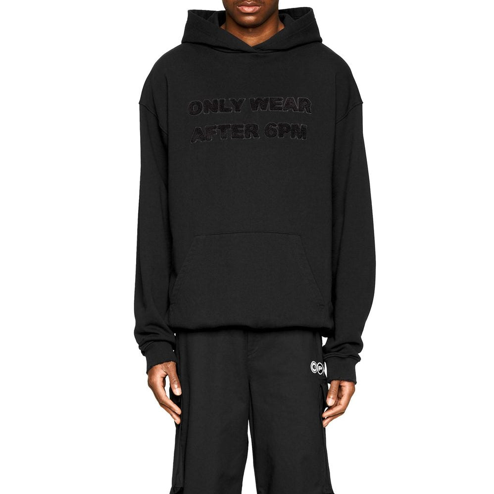 "Only Wear After 6PM" Hoodie Black - Deadstock Switzerland