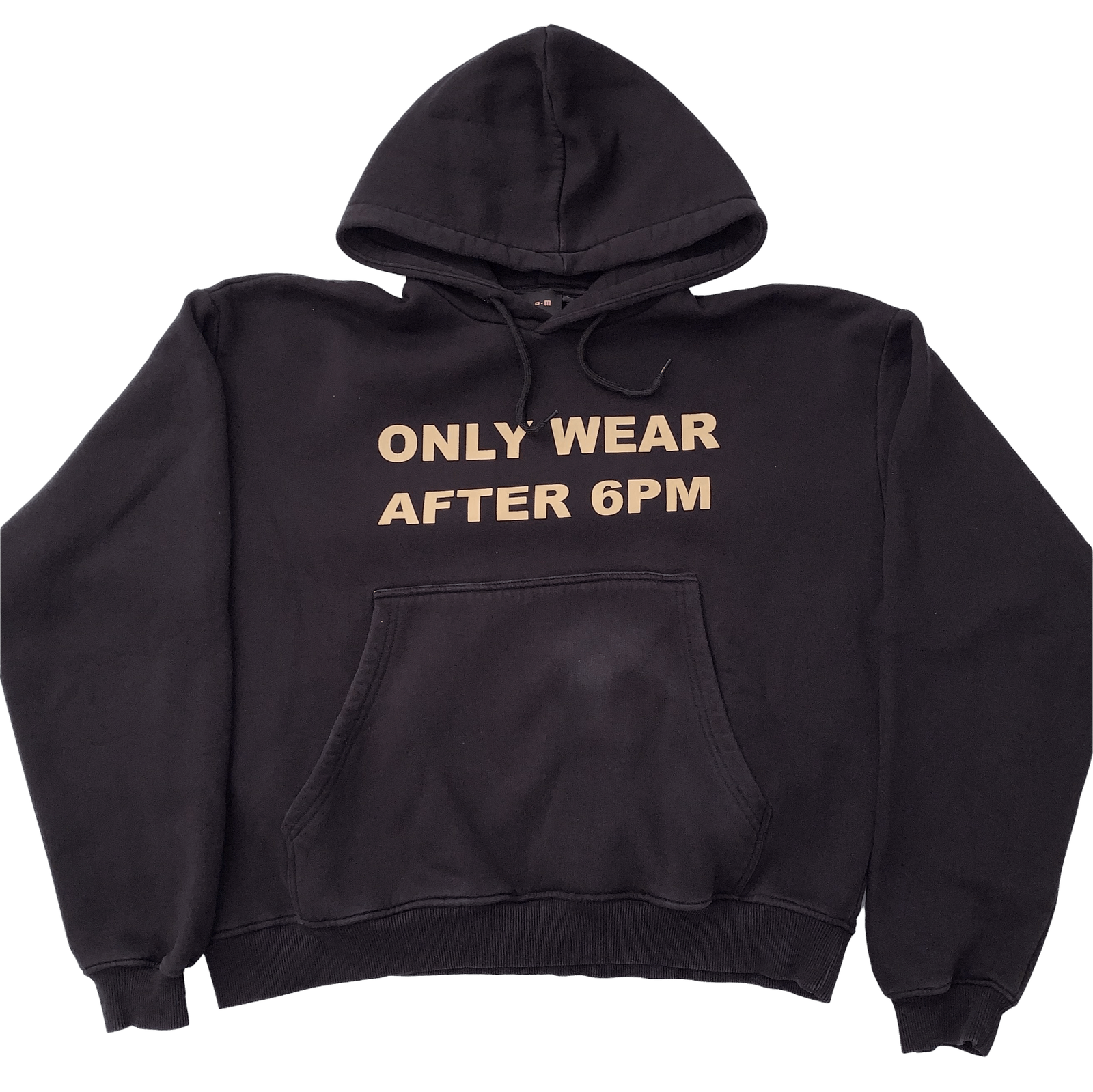 "Only wear after 6PM" Hoodie - Deadstock Switzerland