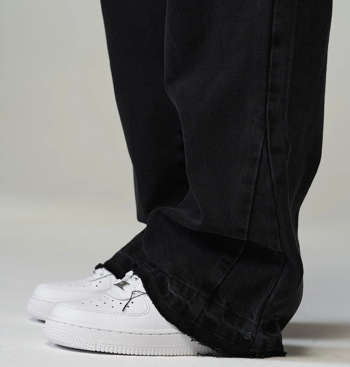 LOVE SCARS Backprint Jeans Black