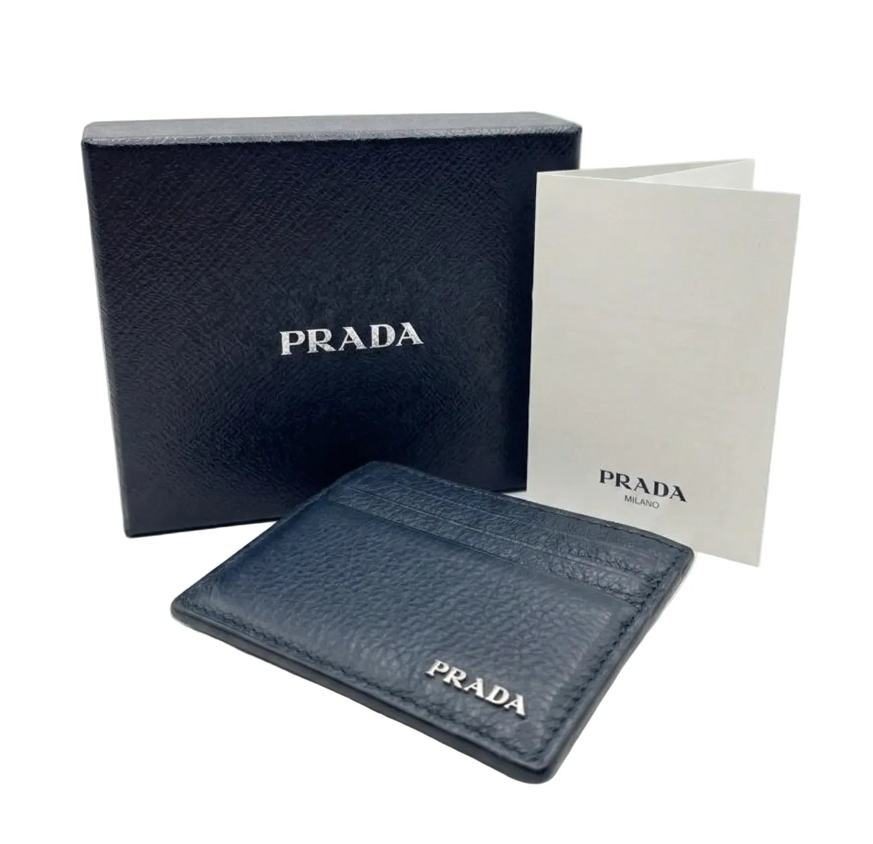 prada_saffiano_leather_card_case_bicolour_navy99694095240031 - zeitlos.